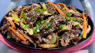 KOREAN SIZZLING BEEF BULGOGI | KOREAN BBQ BEEF | POPULAR IN KOREAN RECIPES