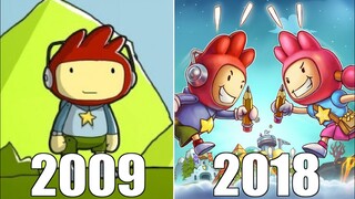 Evolution of Scribblenauts Games [2009-2018]