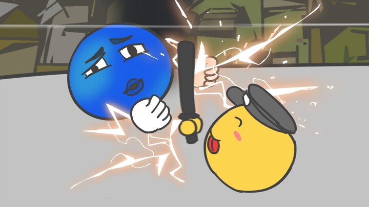 [01] Blue Bean Man vs. Yellow Bean Man? The king does not see the king or avoids my edge!