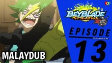 [S3.E13] Beyblade Burst : Turbo | Malay Dub