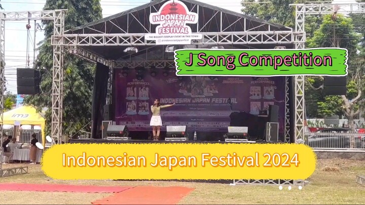 [LIVE] "Indonesian Japan Festival 2024" Ano Yume wo Nazotte - YOASOBI (Mila cover) #JPOPENT