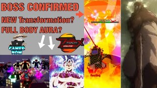 *New* Boss Confirmed|New Transformation|Release DATE| Anime Fighting Simulator Roblox