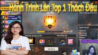 [Highlight Free Fire] - Hành Trình  Từ Vàng Lên Top 1 Thách Đấu Mùa 14 - Chipi Gaming