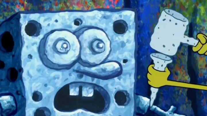 海绵宝宝的精心雕刻