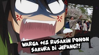 Haa! Warga +62 Rusakin Pohon sakura di Jepang?