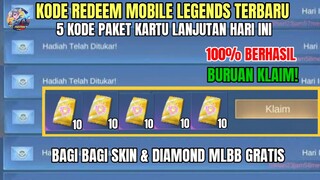 BURUAN KLAIM! 5 KODE REDEEM ML TERBARU KODE REDEEM MOBILE LEGENDS HARI INI UPDATE JULI 2024