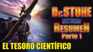 La isla del Tesoro científico | Dr Stone Temporada 3 Resumen (Parte 1)