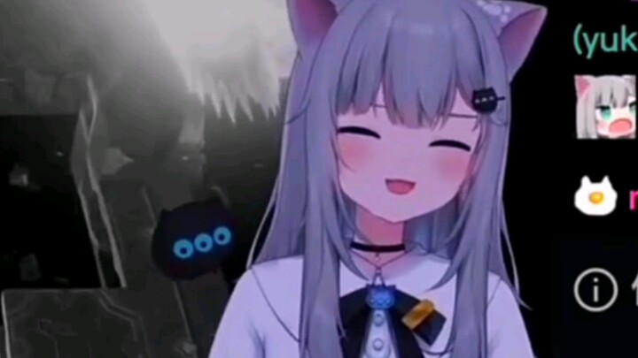 【Amagi Natsuki/Late Night Broadcast】القطة مكسورة بشكل مباشر!