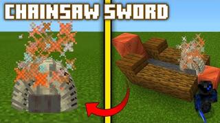 Chainsaw Sword in Minecraft | Command Blocks