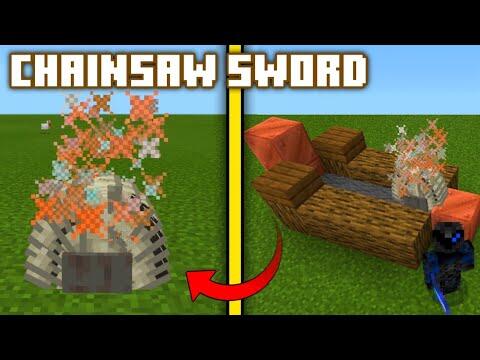 Chainsaw Sword in Minecraft | Command Blocks