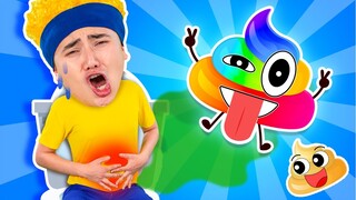 Poo Poo Song 💩 Healthy Habit Song for Kids | Wolfoo song - Nursery Rhymes