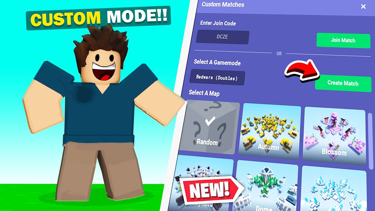 NEW* CUSTOM Games!! in Roblox BedWars - Bilibili