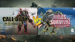 Rules of Survival VS Call of Duty Mobile (Vehicle Match-up)