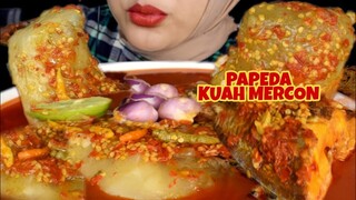 ASMR PAPEDA || PAPEDA KUAH PEDAS || MAKANAN KHAS INDONESIA TIMUR || ASMR INDONESIA