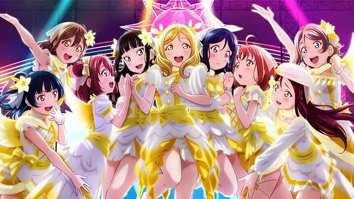 "4K/Aqours!/MAD" will be one step closer to the dream tomorrow than today! Next SPARKLING!!