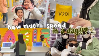 how much i spend in a day!?? 💸💳 KETEMU SUBSCRIBER di Mall⁉️ - shopping w/ marsya & sulthan -