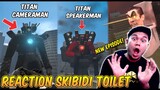 EPISODE BARU SKIBIDI TOILET! BOSS TITAN CAMERAMAN DAN SPEAKERMAN! Reaction SKIBIDI TOILET Part 2