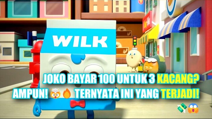 Pohon Kacang Raksasa Tumbuh