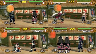 All Taunts - Naruto Ultimate Ninja 3 (60FPS)
