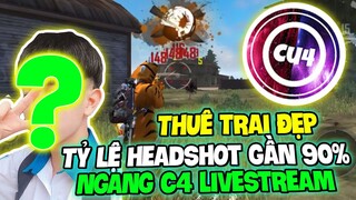 (Free Fire) -Thuê Người Có Tỷ Lệ Headshot 90% Bắn Như C4 Livestream Cùng