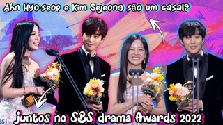 💕 O CASAL DE PRETENDENTE SURPRESA AHN HYO SEOP E KIM SE JEONG SE REÚNEM NO SBS DRAMA AWARDS 2022 💕