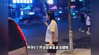 Wanita hamil ketahuan makan diam-diam, reaksinya lucu banget