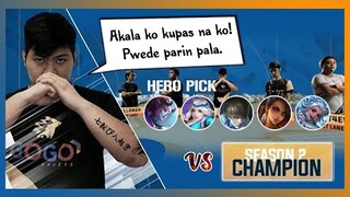 RYO HIGHLIGHTS PLAY vs SEASON 2 CHAMPION | MPL CHAMPION INVITATIONAL - MLBB