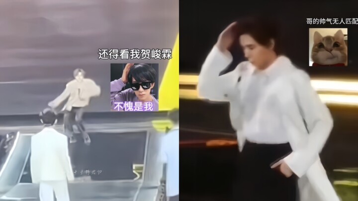 [Song Yaxuan × He Junlin] At the concert, those two adorable attention-seekers are at it again—hahah