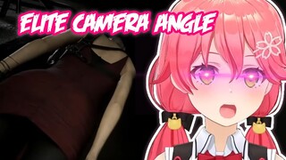 ELITE Inspector Miko using ELITE Camera Angles to Ada Wong【Hololive English Sub】