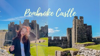 Travel Vlog 🏴󠁧󠁢󠁷󠁬󠁳󠁿 | Pembroke Castle | Dạo quanh lâu đài quay bộ phim "Me Before You"