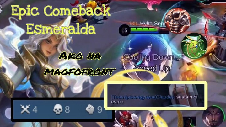 EPIC COMEBACK ESMERALDA, LATE GAME SUSTAIN.