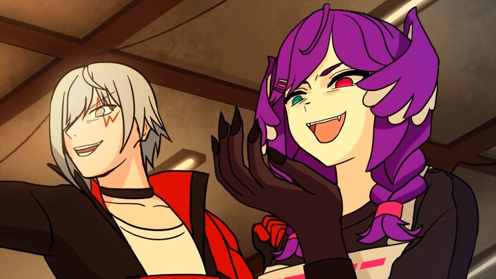 [ลายมือ/พิมพ์ซ้ำ] เจ้าหญิงเงือกถูกขังอยู่ในเครื่องจักรและถูกคนร้ายทรมาน [NIJISANJI EN/Finana/Fulgur/