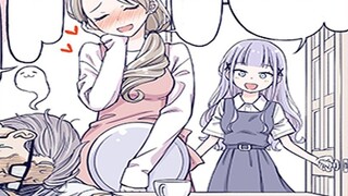 ฉันบังเอิญไปเจอพ่อแม่ของฉันอย่างสนุกสนาน และลูกสาวของฉันก็เขียนมันลงในองค์ประกอบของเธอ!