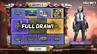 KN-44 Mystic Fox Full draw CODM | Zero Day Draw Cod Mobile