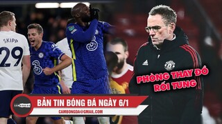 Bản tin Bóng Đá ngày 6/1| Lukaku "tái xuất", Chelsea đánh bại Tottenham; Nội bộ Man Utd lại rối tung