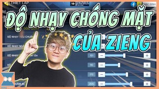 CALL OF DUTY MOBILE VN | ZIENG SHOW SETTING ĐỘ NHẠY CHÓNG MẶT | Zieng Gaming