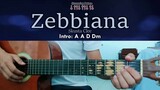 Zebbiana - Skusta Clee - Guitar Chords