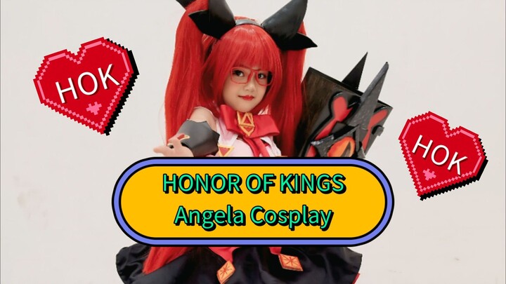 Serunya cosplay Angela dari game Honor Of Kings 🔥