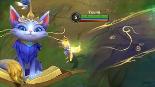 Wild Rift: New Champion Yuumi (Support/Mage) Gameplay