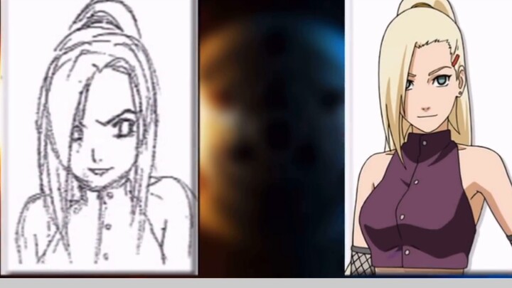 [ Naruto ]: The first draft of the character design! The third generation is a dog, and the fourth g