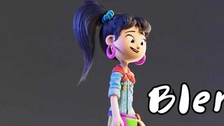 【Chinese subtitles】Walk cycle production that Blender animators must master