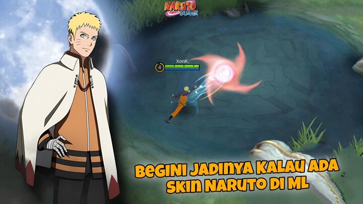 Begini Jadinya Kalau ada  "Naruto Hokage" di Mobile Legends 😱