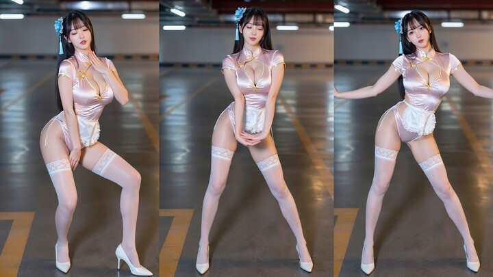 【Pink-Charming China Maiden】Playing the Flute and Dancing ❤ Is White Okay?