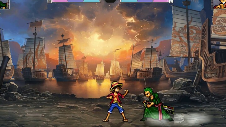 [Pirate MUGEN] สาธิตทักษะโซโล (โรโรโนอา โซโล)