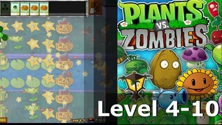 Plants Vs Zombies - Stage 4-10 - Bonus Round