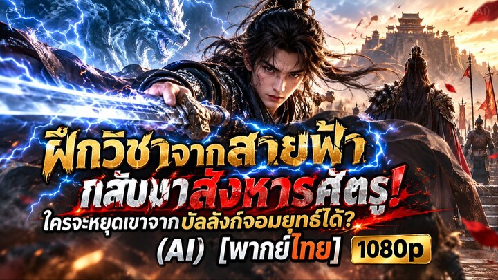 ⚔️ ฝึกวิชาจากสายฟ้า กลับมาสังหารศัตรู! (AI) [พากย์ไทย] 1080p