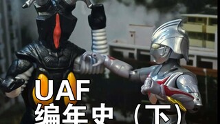 【UAF编年史】炮打uaf，彻底清算！奥特曼UAF超可动系列编年史