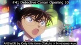 Top 50 Detective Conan Openings