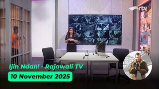 Ijin Ndan! - Rajawali TV - 10 November 2025