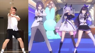 【A-SOUL】Three-dimensional girl group fans challenge the virtual idol's dance cover of "Quiet"